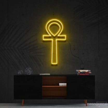 Ankh Neon Sign For Spiritual Decor And Lifestyle Spaces | Shineneon