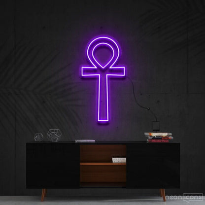 Ankh Neon Sign For Spiritual Decor And Lifestyle Spaces | Shineneon
