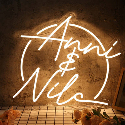 Anni And Nils Led Neon Sign - Shineneon