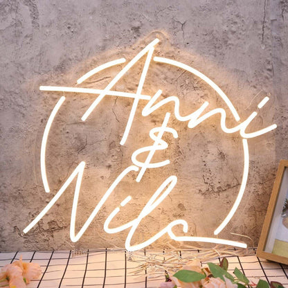 Anni And Nils Led Neon Sign - Shineneon