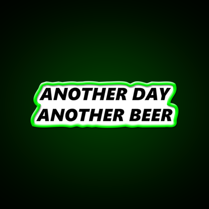 Another Day Another Beer Bar Decor Led Neon Sign Rgb Color - LED neon sign view 8