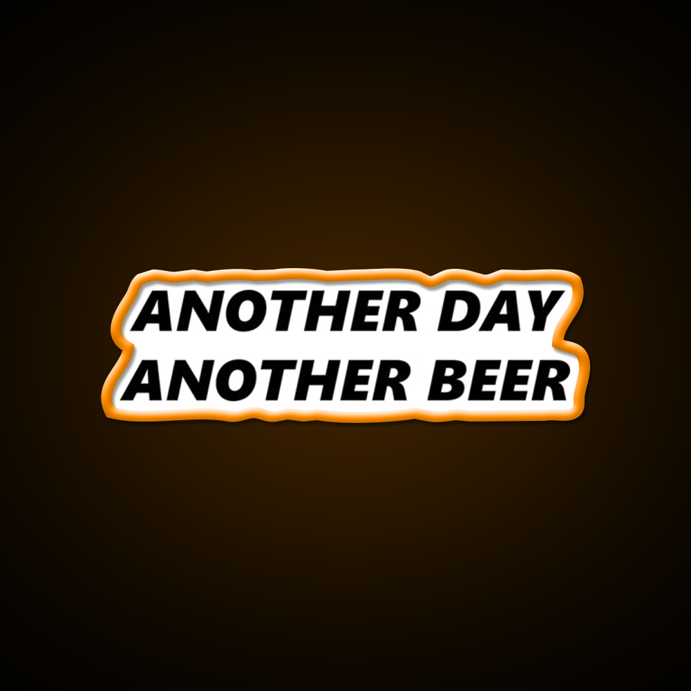 Another Day Another Beer Bar Decor Led Neon Sign Rgb Color - LED neon sign view 6