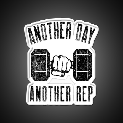 Another Day Another Rep Gym Fitness Led Neon Sign Rgb Color