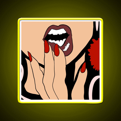 Another Day Nail Salon Led Neon Sign Rgb Color - Custom LED neon sign front view