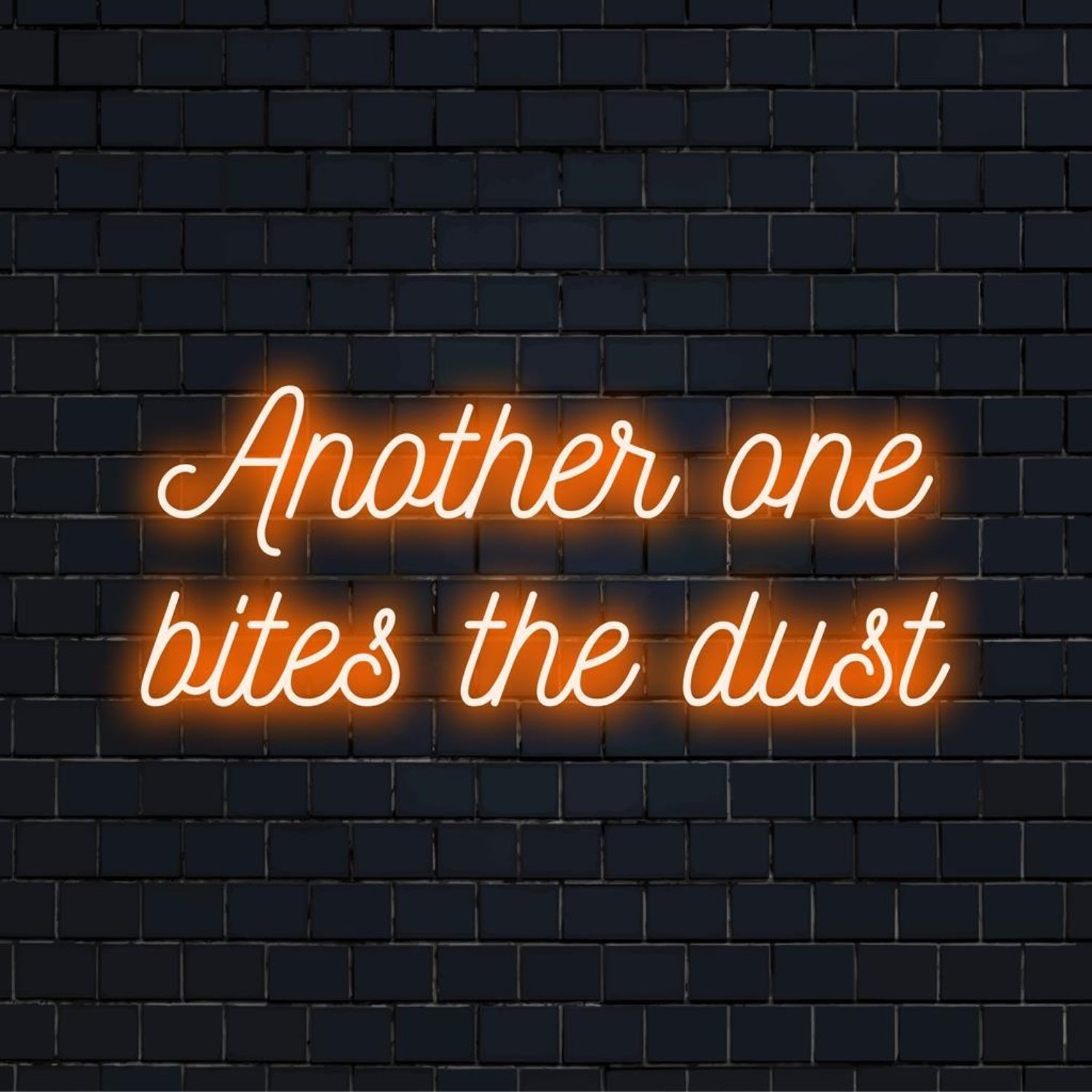 Another One Bites The Dust Heart Face Led Neon Sign For Bedroom Decor | Shineneon