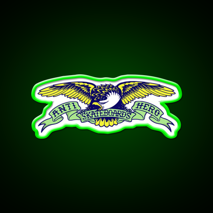 Anti Hero Eagle Beer Bar Decor Led Neon Sign Rgb Color - LED neon sign view 8