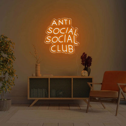 Anti Social Social Club Led Neon Sign - Shineneon