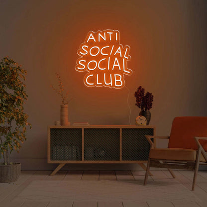 Anti Social Social Club Led Neon Sign - Shineneon