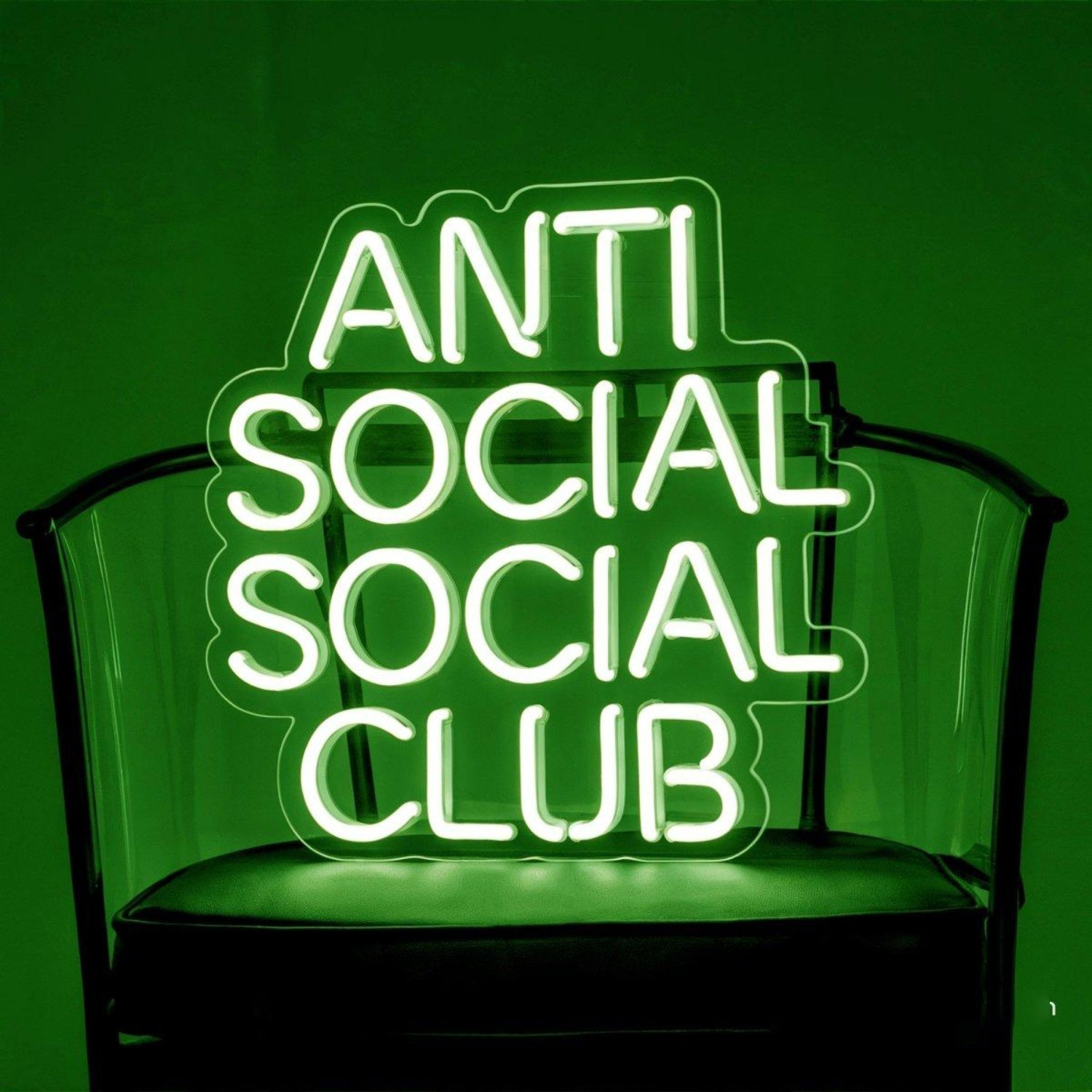 Anti Social Social Club Led Neon Sign For Man Cave | Shineneon