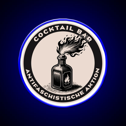 Antifa Cocktail Bar Cocktail Bar Decor Led Neon Sign Rgb Color - LED neon sign view 5