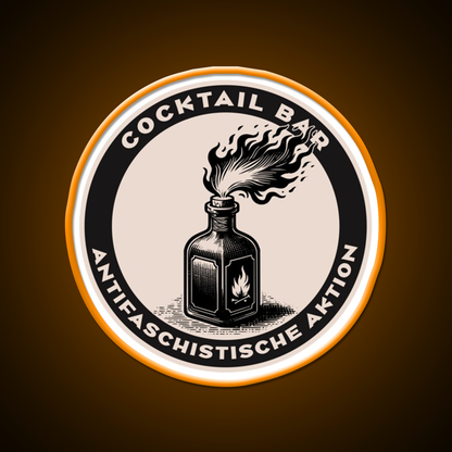 Antifa Cocktail Bar Cocktail Bar Decor Led Neon Sign Rgb Color - LED neon sign view 6