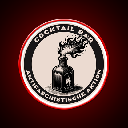 Antifa Cocktail Bar Cocktail Bar Decor Led Neon Sign Rgb Color - LED neon sign view 10