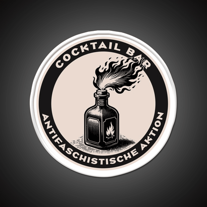 Antifa Cocktail Bar Cocktail Bar Decor Led Neon Sign Rgb Color - Shineneon