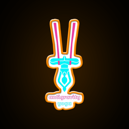 Antigravity Yoga Led Neon Sign For Wellness Space Yoga Studio Rgb Color - Shineneon