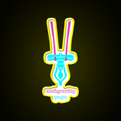Antigravity Yoga Led Neon Sign For Wellness Space Yoga Studio Rgb Color - Shineneon