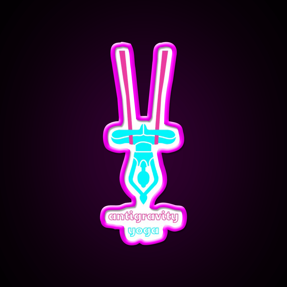 Antigravity Yoga Led Neon Sign For Wellness Space Yoga Studio Rgb Color - Shineneon