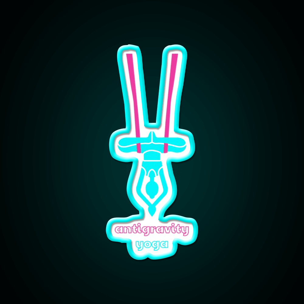 Antigravity Yoga Led Neon Sign For Wellness Space Yoga Studio Rgb Color - Shineneon
