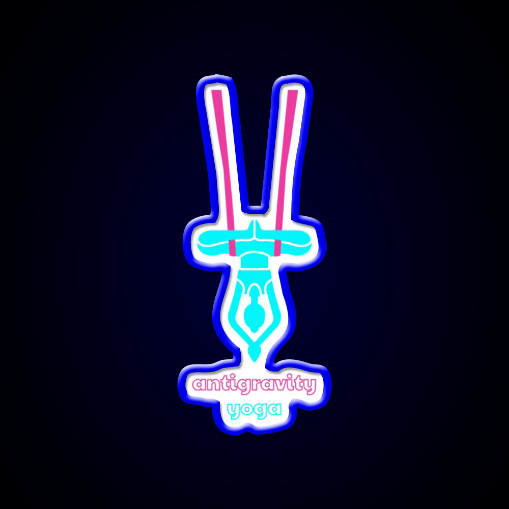 Antigravity Yoga Led Neon Sign For Wellness Space Yoga Studio Rgb Color - Shineneon