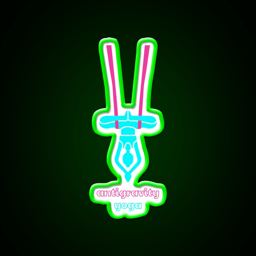 Antigravity Yoga Led Neon Sign For Wellness Space Yoga Studio Rgb Color - Shineneon