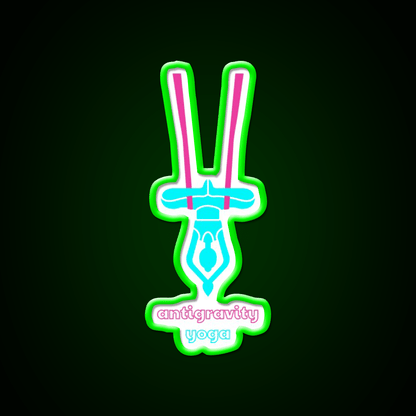 Antigravity Yoga Led Neon Sign For Wellness Space Yoga Studio Rgb Color - Shineneon