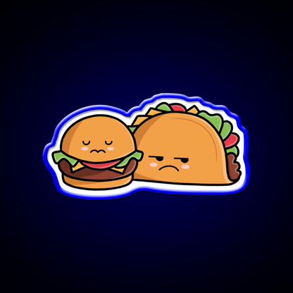 Antisocial Fast Food Led Neon Sign For Burger Place Rgb Color - Shineneon