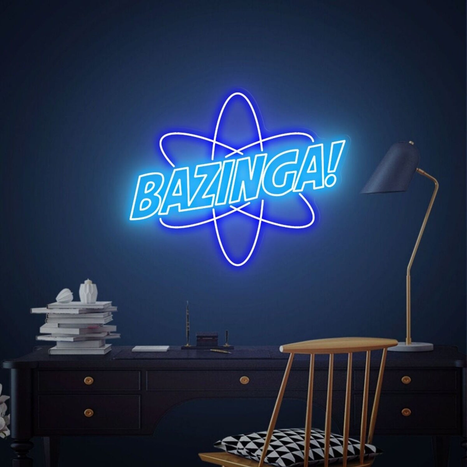 Any Room Or Celebration Bazinga Neon Sign For Bedroom Party | Shineneon