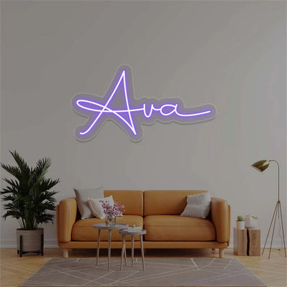 Any Space Ava Name Led Neon Sign | Shineneon