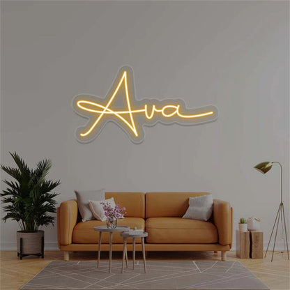 Any Space Ava Name Led Neon Sign | Shineneon