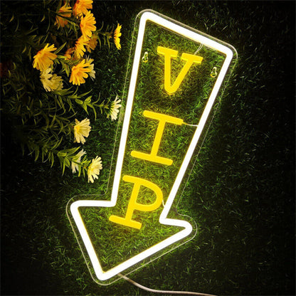 Any Space With Vip Led Neon Sign For Wall Decoration | Shineneon