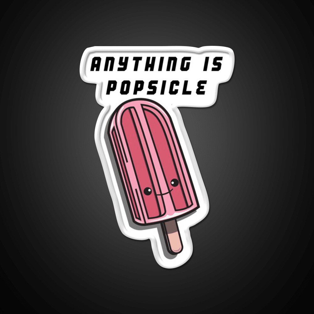Anything Is Popsicle Snack Food Led Neon Sign Rgb Color - Shineneon