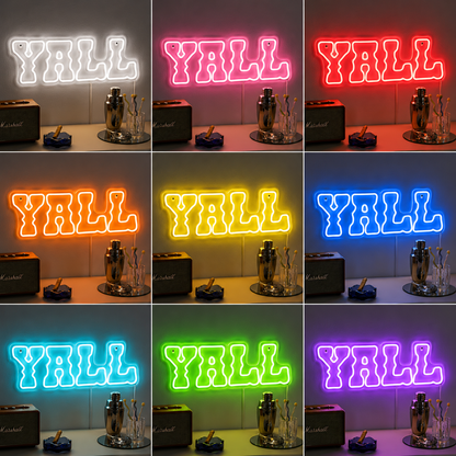 Apartment Wall Decor LED Neon Sign Home Decor color grid