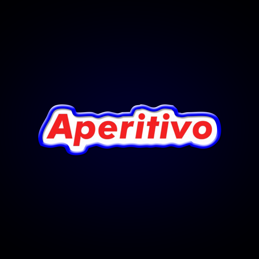 Aperitivo Cocktail Bar Decor Led Neon Sign Rgb Color - LED neon sign view 5