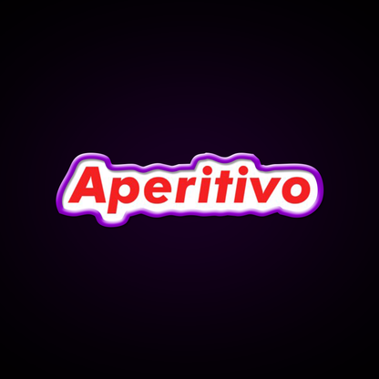 Aperitivo Cocktail Bar Decor Led Neon Sign Rgb Color - LED neon sign view 9