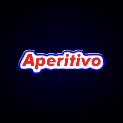 Aperitivo Cocktail Bar Decor Led Neon Sign Rgb Color - Shineneon