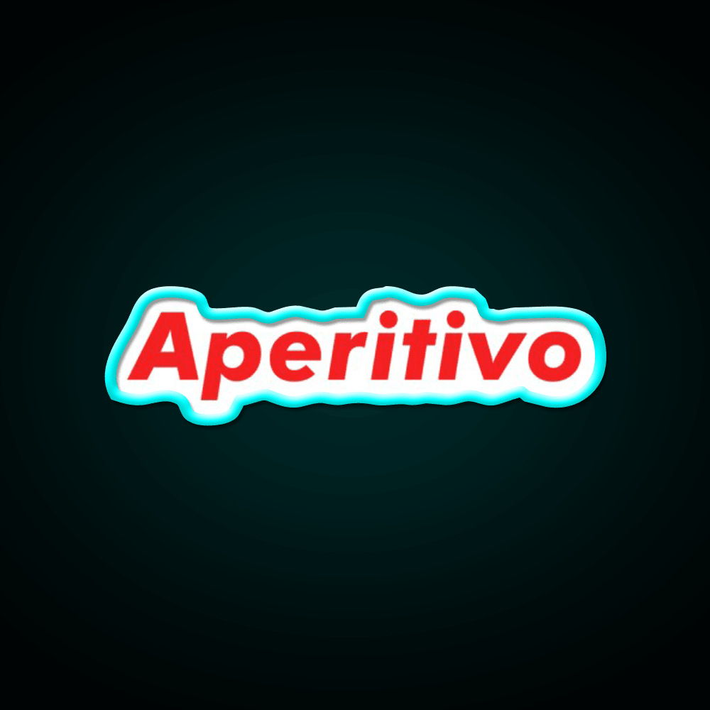 Aperitivo Cocktail Bar Decor Led Neon Sign Rgb Color - Shineneon