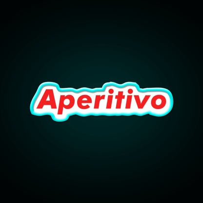 Aperitivo Cocktail Bar Decor Led Neon Sign Rgb Color - Shineneon