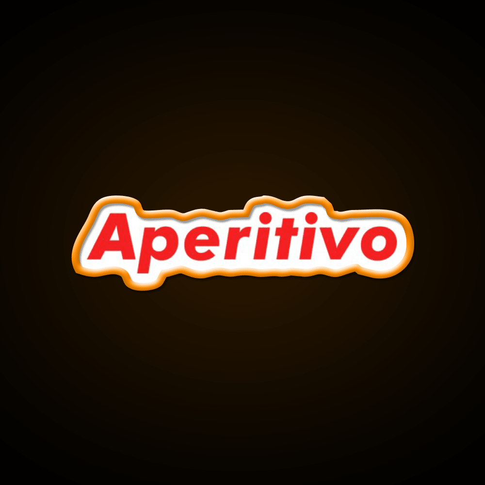 Aperitivo Cocktail Bar Decor Led Neon Sign Rgb Color - Shineneon