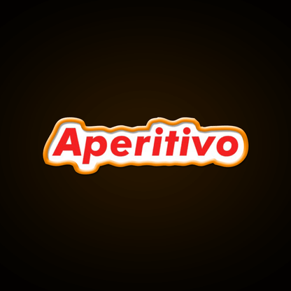 Aperitivo Cocktail Bar Decor Led Neon Sign Rgb Color - Shineneon