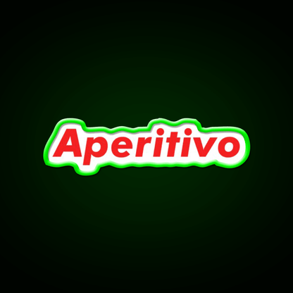 Aperitivo Cocktail Bar Decor Led Neon Sign Rgb Color - Shineneon