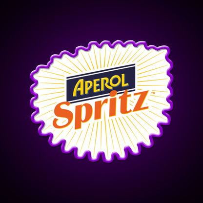 Aperol Aperol Aperol Aperol Aperol Cocktail Bar Decor Led Neon Sign Rgb Color - LED neon sign view 9
