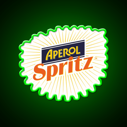 Aperol Aperol Aperol Aperol Aperol Cocktail Bar Decor Led Neon Sign Rgb Color - Shineneon