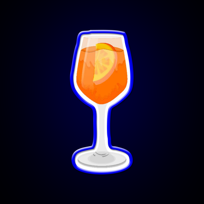 Aperol Spritz Art Design Cocktail Bar Decor Led Neon Sign Rgb Color - LED neon sign view 5