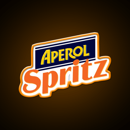 Aperol Spritz Bar Cocktail Bar Decor Led Neon Sign Rgb Color - Shineneon