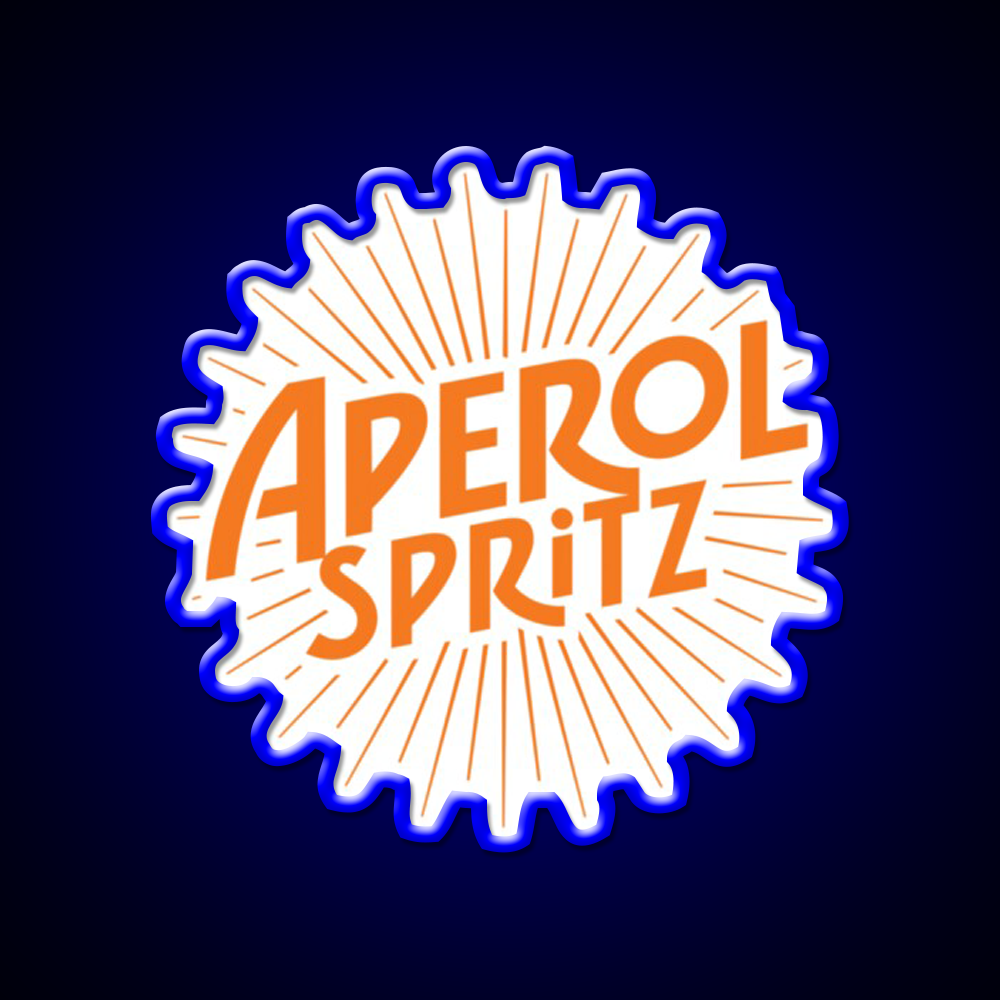 Aperol Spritz Beer Cocktail Bar Decor Led Neon Sign Rgb Color - LED neon sign view 5