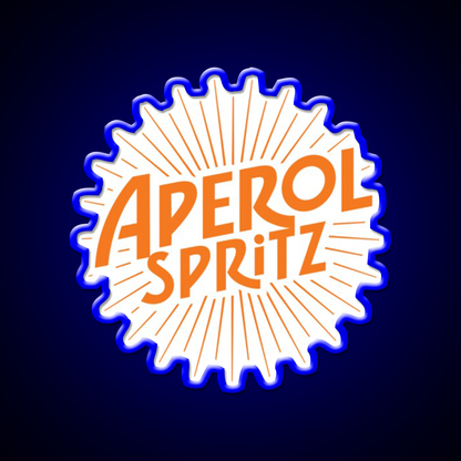 Aperol Spritz Beer Cocktail Bar Decor Led Neon Sign Rgb Color - LED neon sign view 5