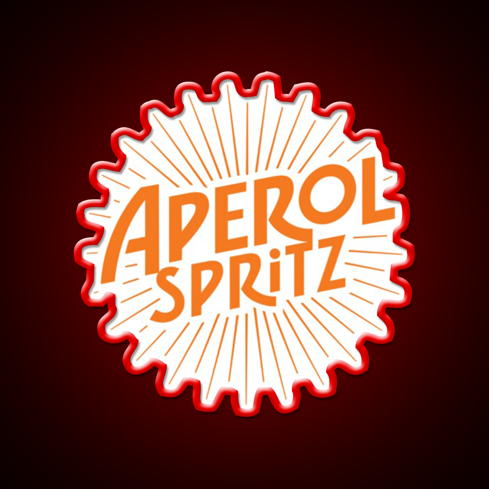 Aperol Spritz Beer Cocktail Bar Decor Led Neon Sign Rgb Color - LED neon sign view 10