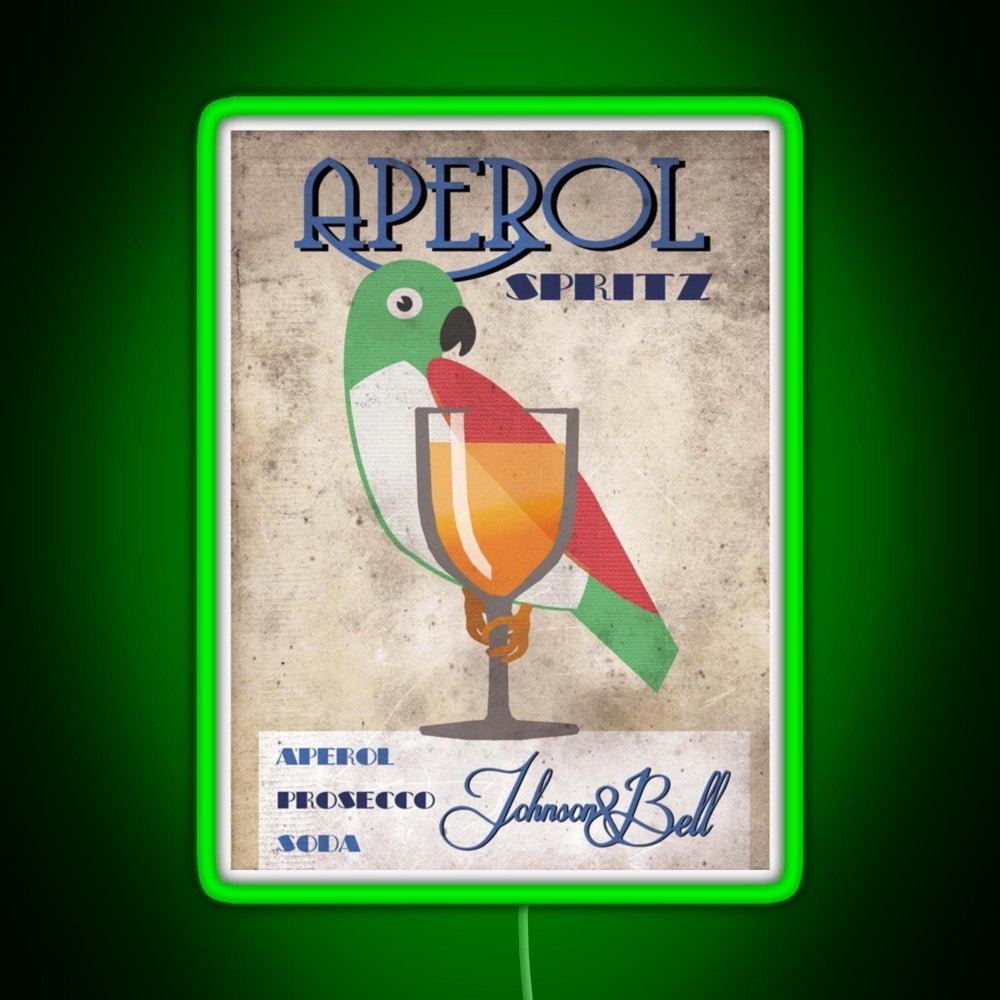 Aperol Spritz Rgb Neon Sign - Shineneon