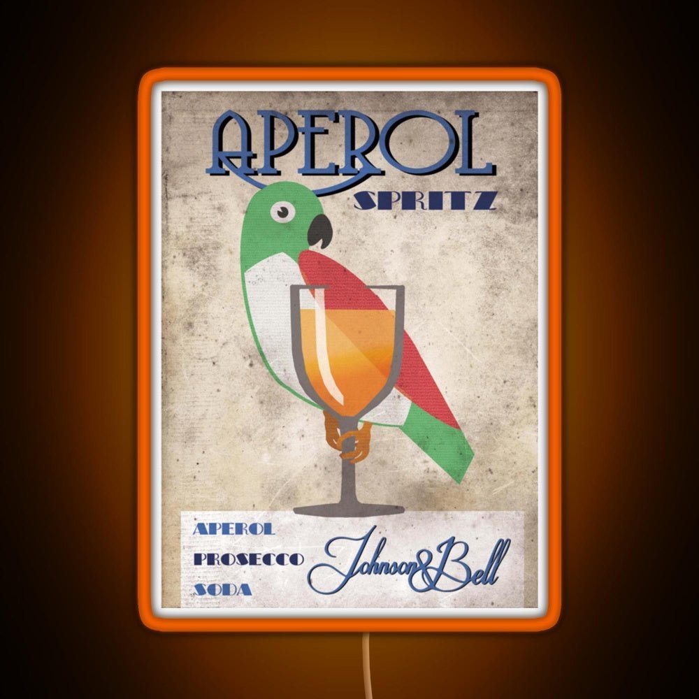 Aperol Spritz Rgb Neon Sign - Shineneon