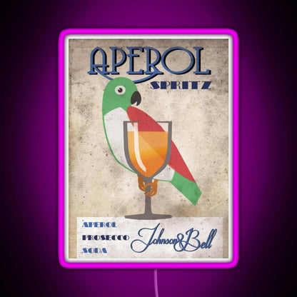 Aperol Spritz Rgb Neon Sign - Shineneon