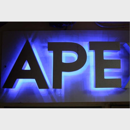 Apex 3D Backlit Channel Letters Led Light Sign - Shineneon